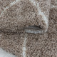 AKCIA: 80x150 cm Kusový koberec Salsa Shaggy 3201 beige