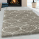 AKCIA: 80x150 cm Kusový koberec Salsa Shaggy 3201 beige