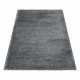 AKCIA: 120x170 cm Kusový koberec Fluffy Shaggy 3500 light grey