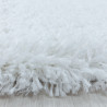 AKCIA: 80x150 cm Kusový koberec Fluffy Shaggy 3500 white