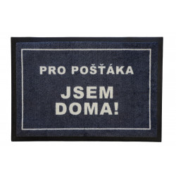 Rohožka Pro pošťáka jsem doma 40x60 cm - na ven i na doma