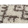 Kusový koberec Berber Tanger B5940 cream and brown kruh