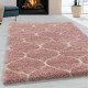 AKCIA: 160x230 cm Kusový koberec Salsa Shaggy 3201 rose