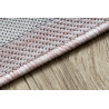 Kusový koberec Sion Sisal Labirinth 22376 pink/ecru – na von aj na doma