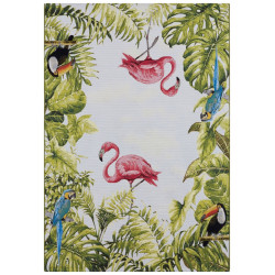 Kusový koberec Flair 105616 Tropical Birds Multicolored – na von aj na doma