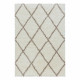 AKCIA: 120x170 cm Kusový koberec Alvor Shaggy 3401 cream