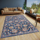 AKCIA: 80x120 cm Kusový koberec Luxor 105634 Caracci Blue Multicolor