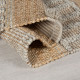 AKCIA: 60x230 cm Kusový koberec Jubilant Medina Jute Natural/Grey