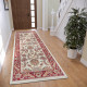 AKCIA: 80x240 cm Kusový koberec Luxor 105643 Reni Cream Red