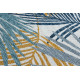 AKCIA: 200x290 cm Kusový koberec Cooper Sisal Palm leaves 22258 ecru/navy – na von aj na doma