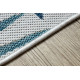 AKCIA: 200x290 cm Kusový koberec Cooper Sisal Palm leaves 22258 ecru/navy – na von aj na doma