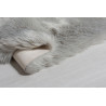 AKCIA: 120x120 (průměr) kruh cm Kusový koberec Faux Fur Sheepskin Grey kruh