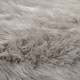 AKCIA: 120x120 (průměr) kruh cm Kusový koberec Faux Fur Sheepskin Grey kruh