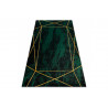 AKCIA: 120x170 cm Kusový koberec Emerald 1022 green and gold