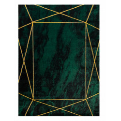 AKCIA: 120x170 cm Kusový koberec Emerald 1022 green and gold