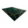 AKCIA: 120x170 cm Kusový koberec Emerald 1022 green and gold