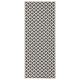 Kusový koberec Twin-Wendeteppiche 103124 schwarz creme – na von aj na doma