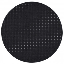 AKCIA: 57x57 (průměr) kruh cm Kusový koberec Udinese antracit guľatý