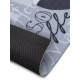 AKCIA: 50x150 cm Behúň Cook & Clean 105729 Grey Black White