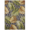 AKCIA: 80x165 cm Kusový koberec Flair 105611 Diamonds and Leaves Multicolored – na von aj na doma