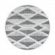 AKCIA: 80x80 (průměr) kruh cm Kusový koberec Pisa 4709 Grey kruh