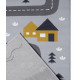 DOPREDAJ: 160x220 cm Detský koberec Adventures 104535 Grey/mustard