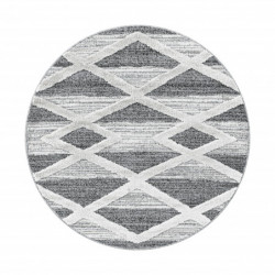 AKCIA: 120x120 (průměr) kruh cm Kusový koberec Pisa 4709 Grey kruh