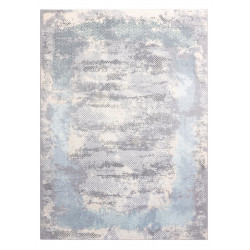 AKCIA: 180x270 cm Kusový koberec Core A004 Frame ivory/grey and blue