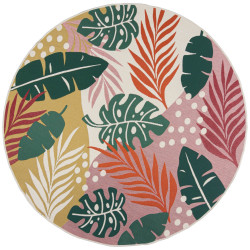 AKCIA: 160x160 (průměr) kruh cm Kusový koberec Dauntless Hawaii Coral – na von aj na doma