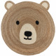 Detský koberček Jute Kids Bear Natural