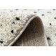 AKCIA: 200x290 cm Kusový koberec Berber Syla B752 dots cream