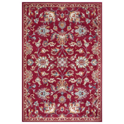 AKCIA: 120x170 cm Kusový koberec Luxor 105633 Caracci Red Multicolor