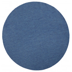 DOPREDAJ: 140x140 (priemer) kruh cm Kusový koberec Twin-Wendeteppiche 103100 blue cream kruh - na von aj na doma