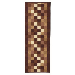 AKCIA: 250x120 cm Protišmykový behúň na mieru Zel 1021 Brown