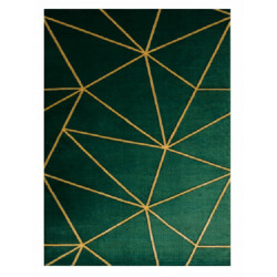 AKCIA: 80x150 cm Kusový koberec Emerald 1013 green and gold