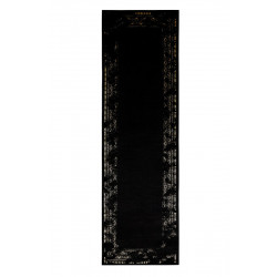 AKCIA: 70x300 cm Behúň Gloss 408C 86 geometric black/gold