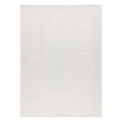 DOPREDAJ: 80x150 cm Kusový koberec Timo 5979 White – na von aj na doma