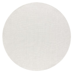 DOPREDAJ: 150x150 (priemer) kruh cm Kusový koberec Timo 6272 White kruh – na von aj na doma