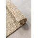 Kusový koberec Bouclé Jute 105973 Ivory White