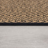 Behúň Geometric Jute Black