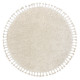 AKCIA: 120x120 (průměr) kruh cm Kusový koberec Berber 9000 cream kruh