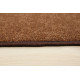 AKCIA: 200x57 cm Protišmykový behúň na mieru Zel 1005 Brown - obšitý zo všetkých strán