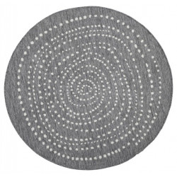 Kusový koberec Twin-Wendeteppiche 103112 grau creme – na von aj na doma