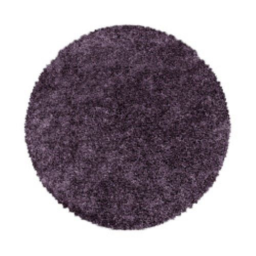 Kusový koberec Sydney Shaggy 3000 violett kruh - 160x160 (priemer) kruh cm Ayyildiz koberce 