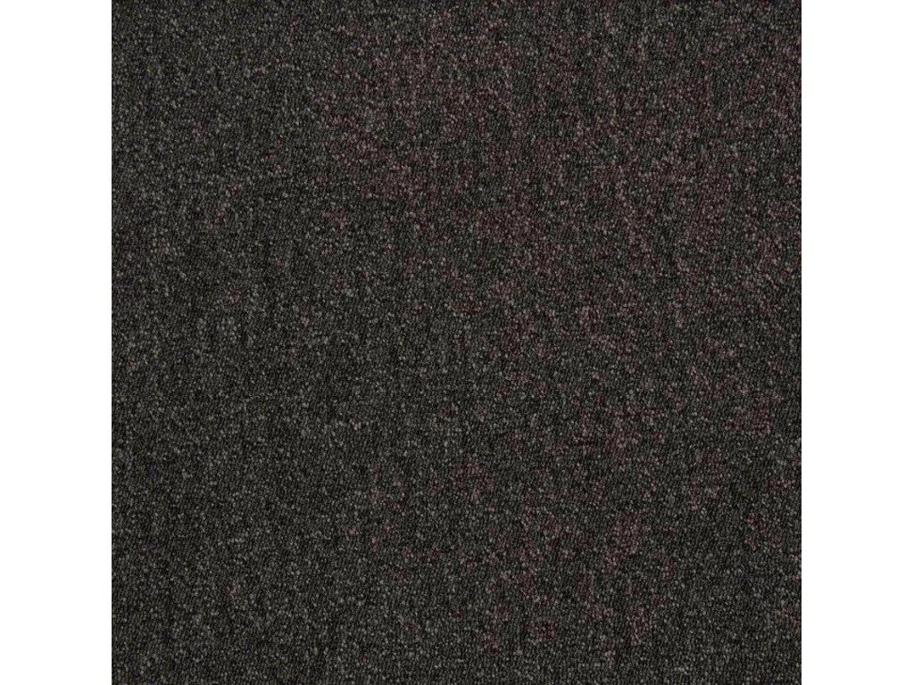Kobercový štvorec Best 78 čierny - 50x50 cm Betap koberce 
