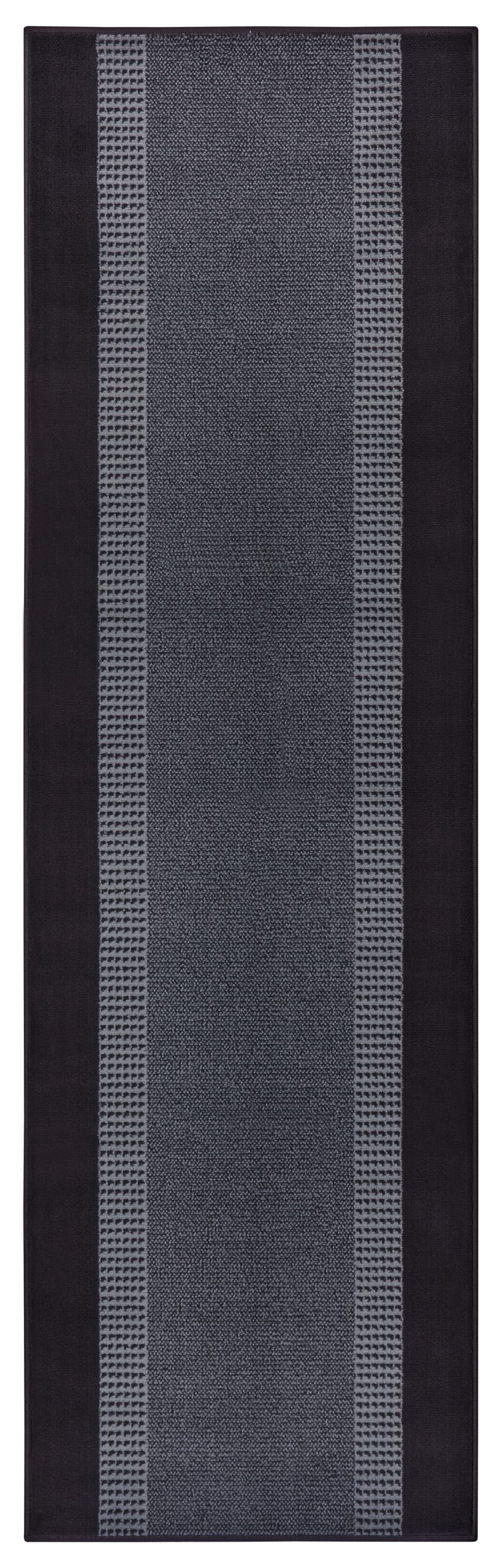 Behúň Basic 105486 Black - 80x300 cm Hanse Home Collection koberce 