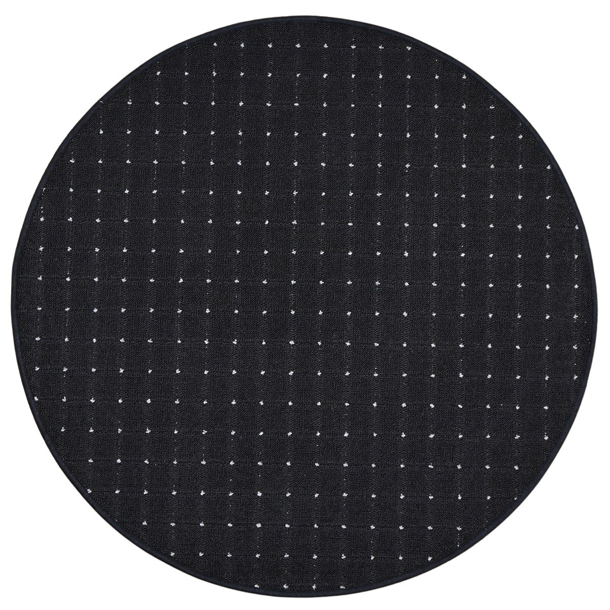 Kusový koberec Udinese antracit guľatý - 80x80 (priemer) kruh cm Condor Carpets 