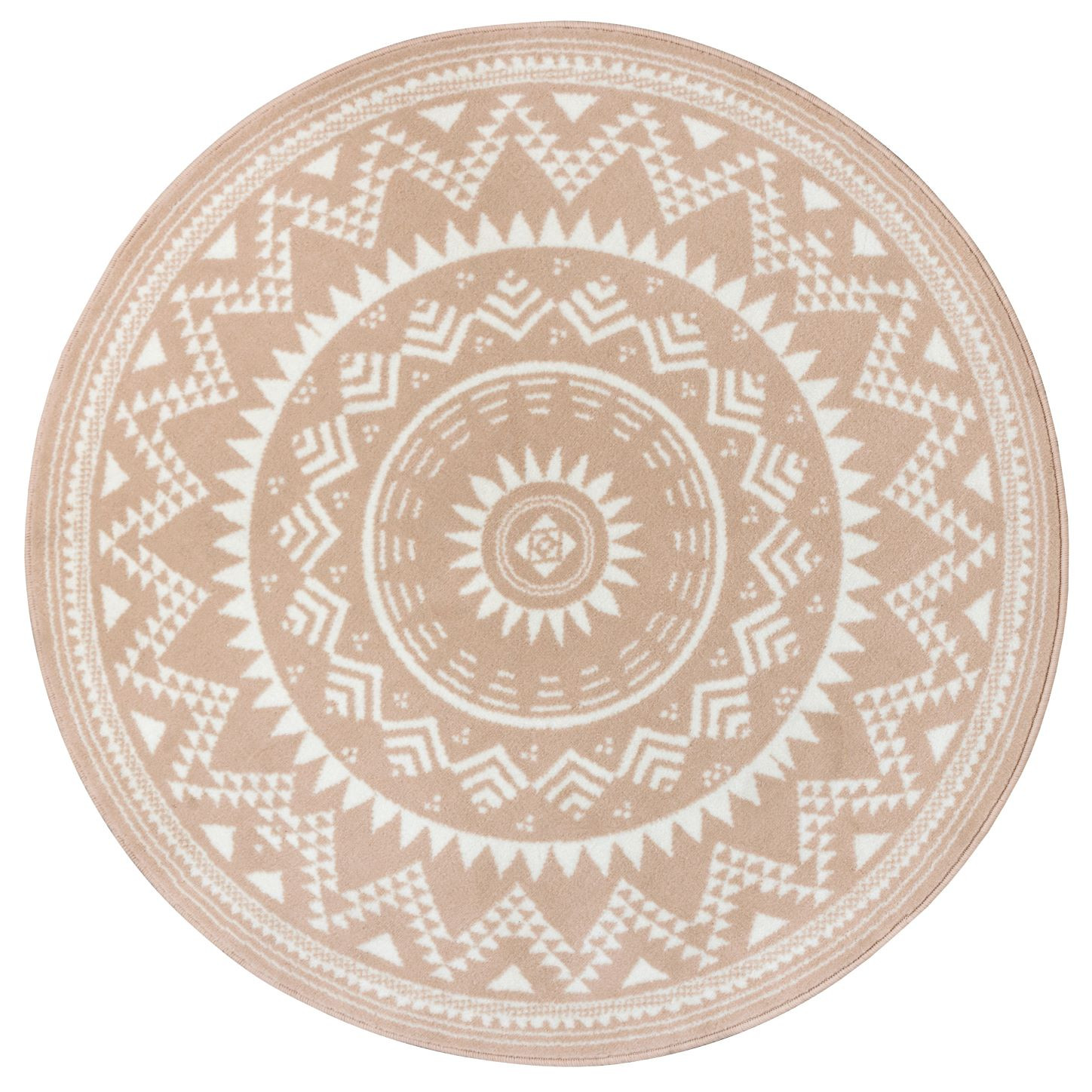 Kusový koberec Celebration 105505 Valencia Ivory kruh - 140x140 (priemer) kruh cm Hanse Home Collection koberce 