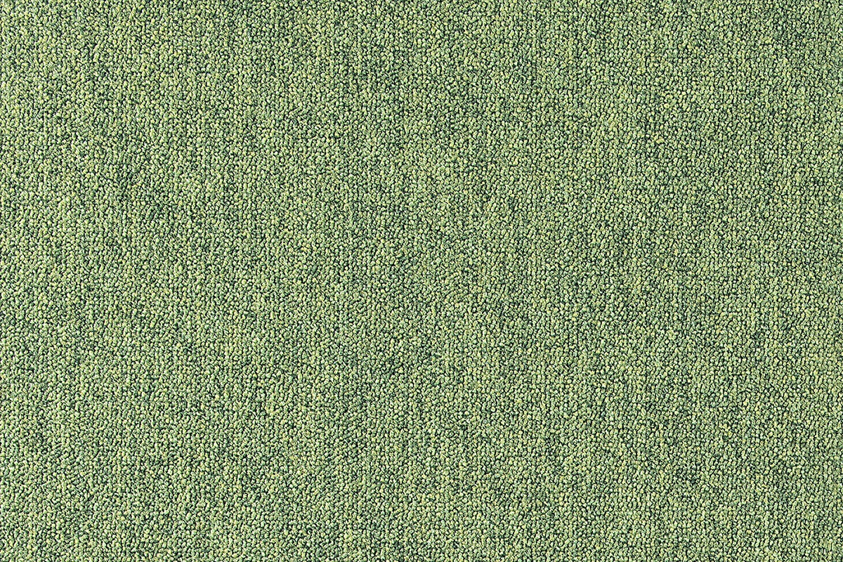 Metrážny koberec Cobalt SDN 64073 - AB zelený, záťažový - S obšitím cm Tapibel 