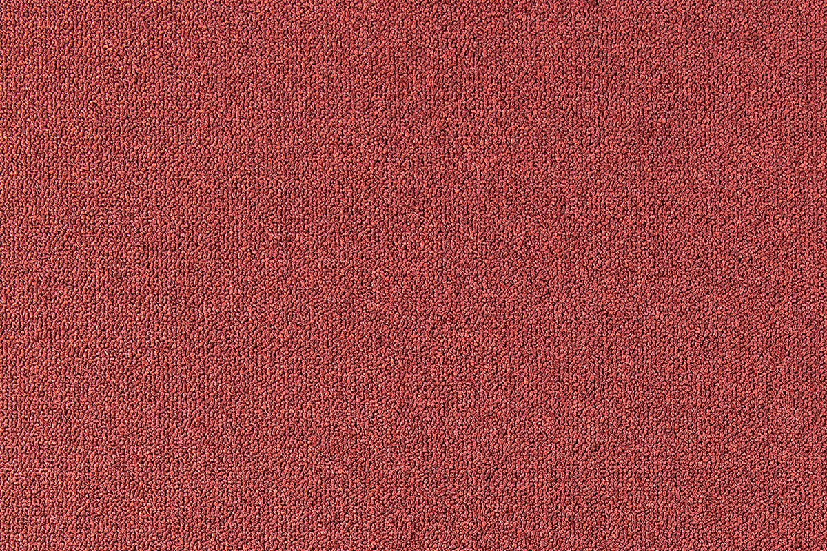 Metrážny koberec Cobalt SDN 64080 - AB červený, záťažový - S obšitím cm Tapibel 